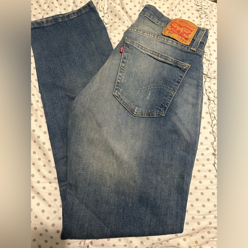Men’s Levi’s 559Jeans; 30x34 Light Blue
